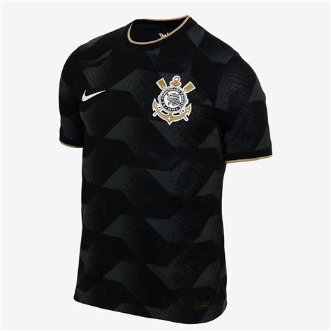 camisa corinthians 2023 preta